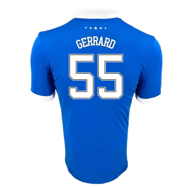 Rangers 2020-21 Special Edition Retro Shirt (4XL) (Very Good) (Gerrard 55)