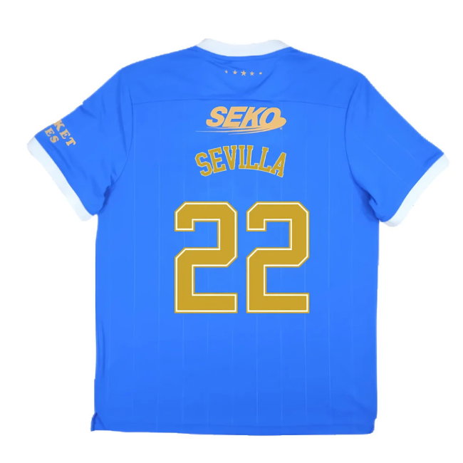 Rangers 2021-22 Home Shirt (4XL) (Mint) (SEVILLA 22)