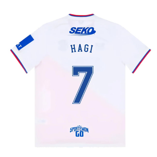 Rangers 2022-23 Away Shirt (M) (HAGI 7) (Mint)