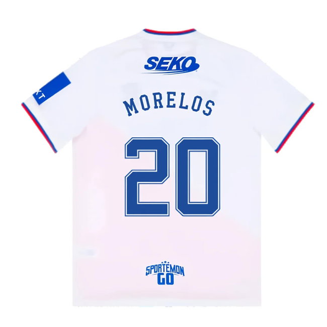 Rangers 2022-23 Away Shirt (M) (MORELOS 20) (Mint)