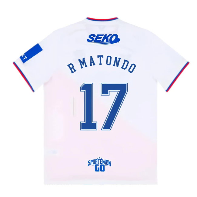 Rangers 2022-23 Away Shirt (M) (R MATONDO 17) (Mint)