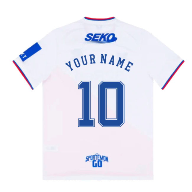 Rangers 2022-23 Away Shirt (M) (Your Name 10) (Mint)