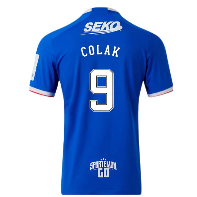 Rangers 2022-23 Home Shirt (M) (Mint) (COLAK 9)