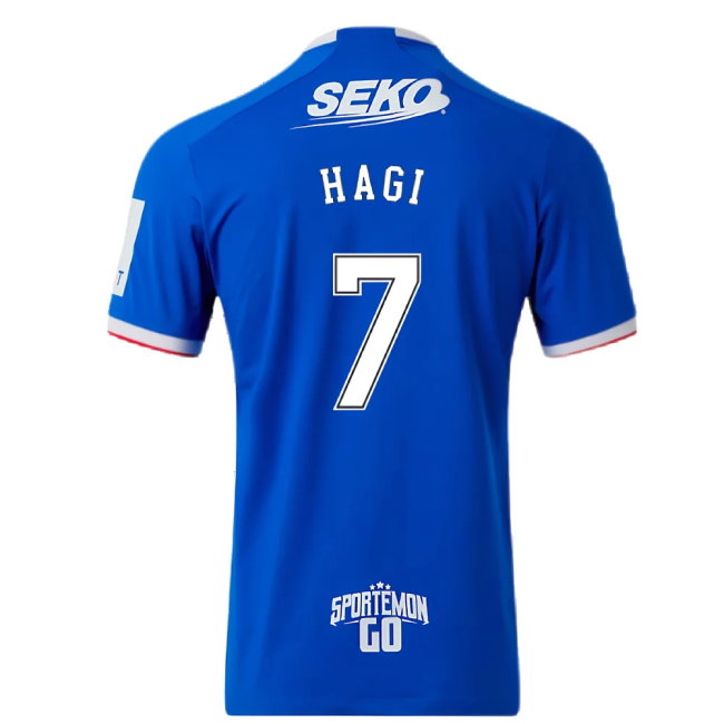 Rangers 2022-23 Home Shirt (M) (Mint) (HAGI 7)