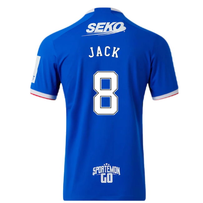 Rangers 2022-23 Home Shirt (XXL) (Mint) (JACK 8)