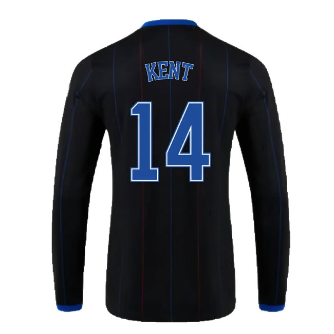 Rangers 2022-23 Long Sleeve Fourth Shirt (XXL) (Excellent) (KENT 14)