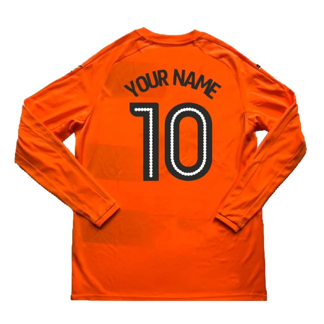 Reading 2017-18 Long Sleeve Away Shirt ((Very Good) L) (Your Name)