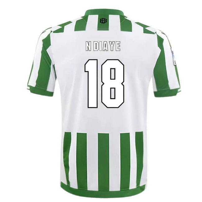 Real Betis 2014-15 Home Shirt (S) (Excellent) (N Diaye 18)
