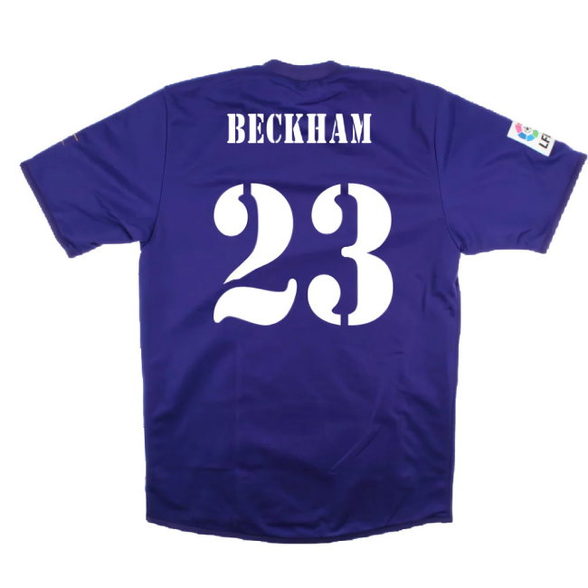 Real Madrid 2001-02 Anniversary Third Shirt (S) (Excellent) (Beckham 23)