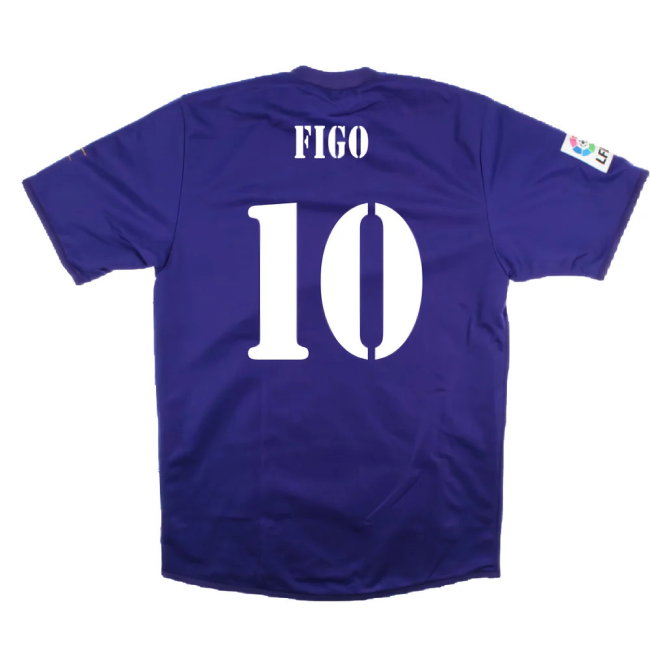Real Madrid 2001-02 Anniversary Third Shirt (S) (Excellent) (Figo 10)