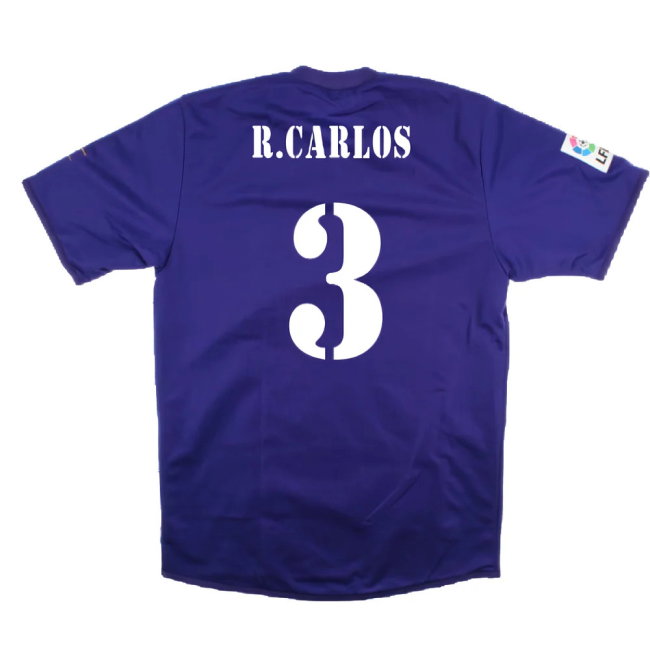 Real Madrid 2001-02 Anniversary Third Shirt (S) (Excellent) (R.Carlos 3)