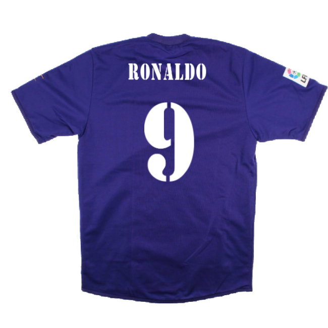 Real Madrid 2001-02 Anniversary Third Shirt (S) (Excellent) (Ronaldo 9)