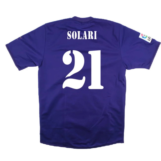 Real Madrid 2001-02 Anniversary Third Shirt (S) (Excellent) (Solari 21)