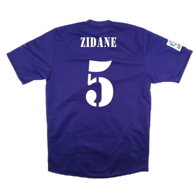 Real Madrid 2001-02 Anniversary Third Shirt (S) (Excellent) (Zidane 5)