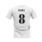 Real Madrid 2002-2003 Retro Shirt T-shirt - Text (White) (KAKA 8)