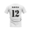 Real Madrid 2002-2003 Retro Shirt T-shirt - Text (White) (MARCELO 12)
