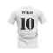 Real Madrid 2002-2003 Retro Shirt T-shirt - Text (White) (PUSKAS 10)