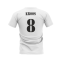 Real Madrid 2002-2003 Retro Shirt T-shirt (White) (KROOS 8)