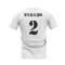 Real Madrid 2002-2003 Retro Shirt T-shirt (White) (M Salgado 2)