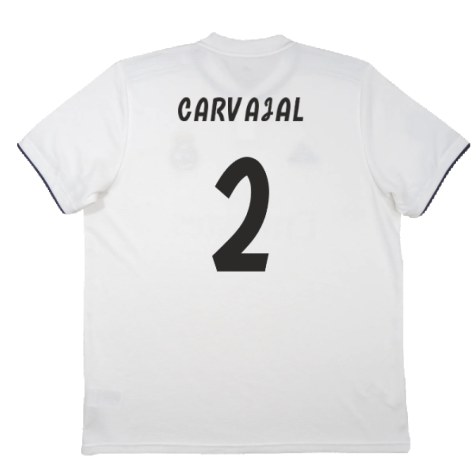 Real Madrid 2018-19 Home Shirt (S) (Very Good) (Carvajal 2)