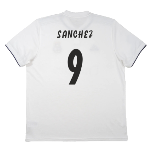 Real Madrid 2018-19 Home Shirt (S) (Very Good) (Sanchez 9)