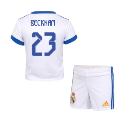 Real Madrid 2021-2022 Home Baby Kit (BECKHAM 23)