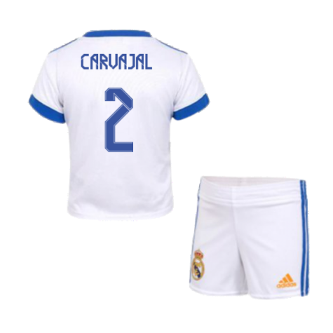 Real Madrid 2021-2022 Home Baby Kit (CARVAJAL 2)