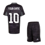 Real Madrid 2021-2022 Home Goalkeeper Mini Kit (Your Name)