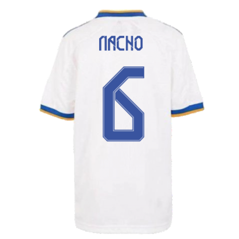 Real Madrid 2021-2022 Home Shirt (Kids) (NACHO 6)