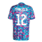 Real Madrid 2021-2022 Pre-Match Training Shirt (Pink) (MARCELO 12)