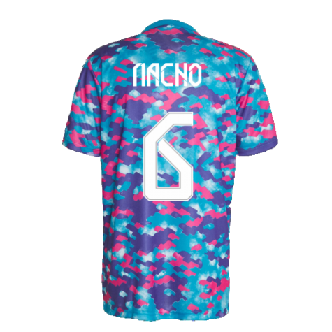 Real Madrid 2021-2022 Pre-Match Training Shirt (Pink) (NACHO 6)