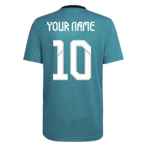 Real Madrid 2021-2022 Third Shirt (Your Name)
