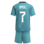 Real Madrid 2021-2022 Thrid Mini Kit (RAUL 7)