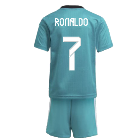 Real Madrid 2021-2022 Thrid Mini Kit (RONALDO 7)