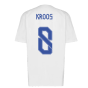 Real Madrid 2021-2022 Training Tee (White-Blue) (KROOS 8)
