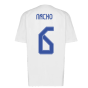 Real Madrid 2021-2022 Training Tee (White-Blue) (NACHO 6)
