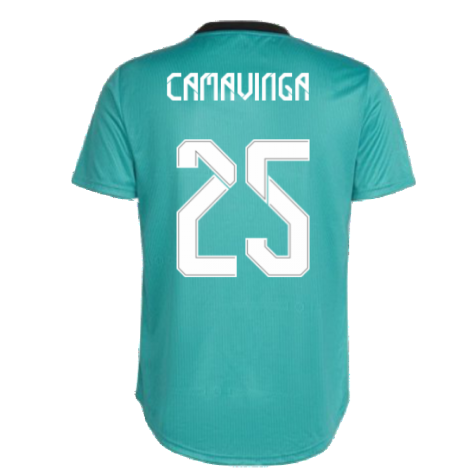 Real Madrid 2021-2022 Womens Third Shirt (CAMAVINGA 25)