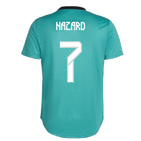 Real Madrid 2021-2022 Womens Third Shirt (HAZARD 7)