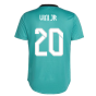 Real Madrid 2021-2022 Womens Third Shirt (VINI JR 20)