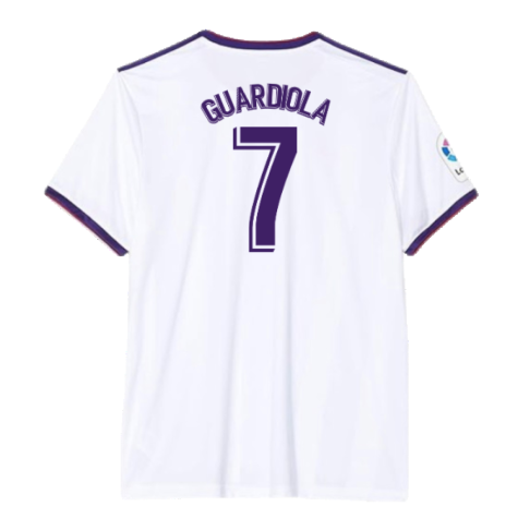 Real Valladolid 2019-2020 Home Shirt - Sponsorless (S) (BNWT) (Guardiola 7)