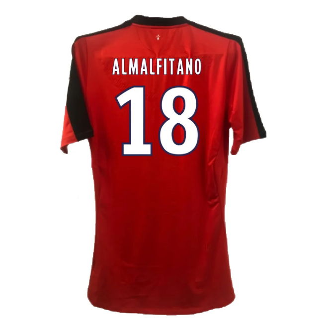 Rennes 2016-17 Home Shirt (Sponsorless) (XL) (Excellent) (Almalfitano 18)