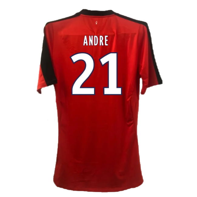 Rennes 2016-17 Home Shirt (Sponsorless) (XL) (Excellent) (Andre 21)