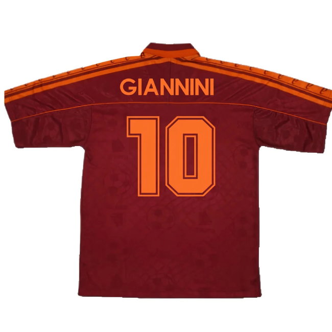 Roma 1995-96 Home Shirt (Good) (Giannini 10)