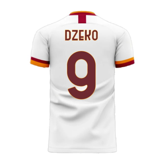 Roma 2025-2026 Away Concept Football Kit (Libero) (DZEKO 9)