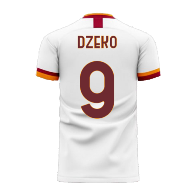 Roma 2025-2026 Away Concept Football Kit (Libero) (DZEKO 9)