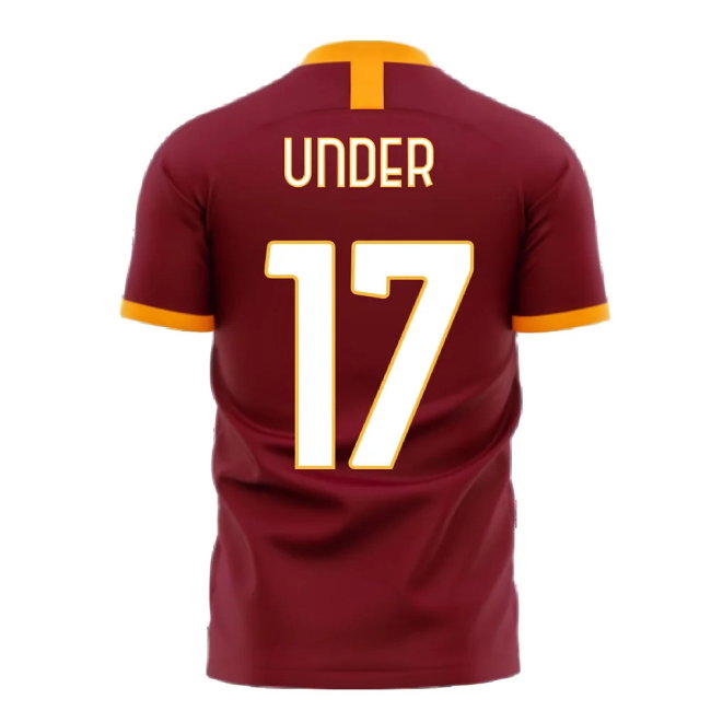 Roma 2025-2026 Home Concept Football Kit (Libero) - No Sponsor (UNDER 17)