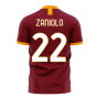 Roma 2023-2024 Home Concept Football Kit (Libero) - No Sponsor (ZANIOLO 22)