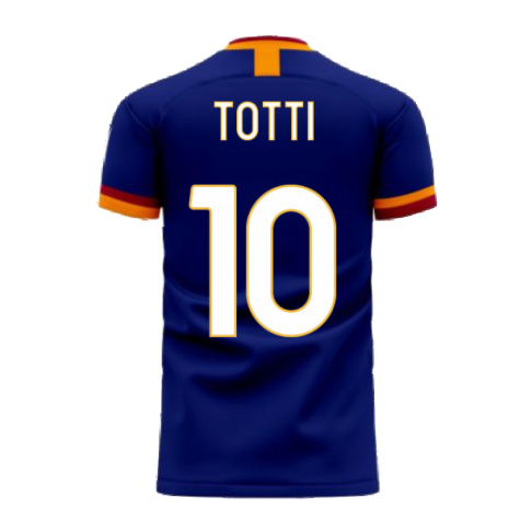 Roma 2025-2026 Third Concept Football Kit (Libero) (TOTTI 10)