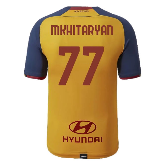Roma 2021-22 Third Shirt ((Excellent) S) (MKHITARYAN 77)