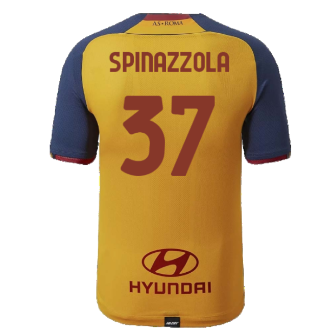 Roma 2021-22 Third Shirt ((Excellent) S) (SPINAZZOLA 37)